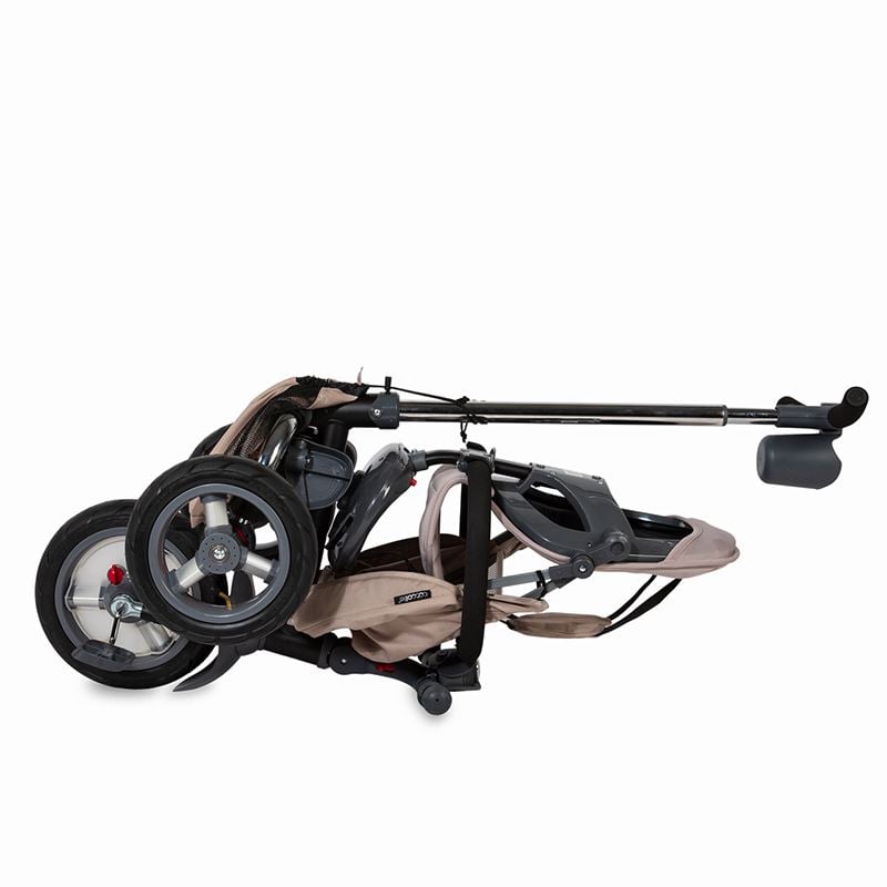 Tricicleta multifunctionala 4in1 cu sezut reversibil Coccolle Velo Air Bej